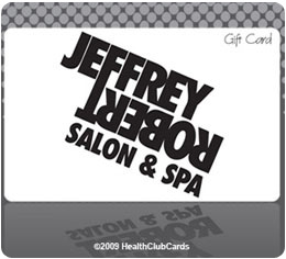 Jeffery salon and spa membership card