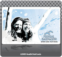 Fitness family membership card