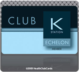 Club health membership club card