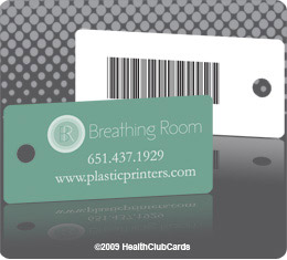 Breathing yoga class membership key tag